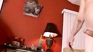 Humiliation Solo Masturbation - Giant Prick Jacking Off For Viewers