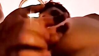 Three Amateur Thugs Share A Big Black Ass And Blow Loads