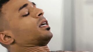Black Stud Zario Travelz Gets His Ass Fucked By White Guy - Scene 1