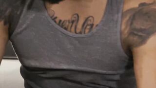 Black Stud Zario Travelz Gets His Ass Fucked By White Guy - Scene 1