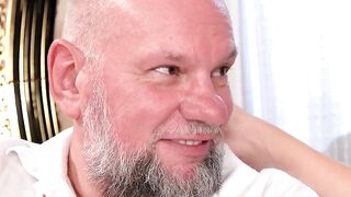 Grandma's Mature Pussy Gets Fucked Hard By barely legal Guy