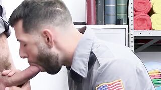 Uniform Invasion - Raw Anal Threesome