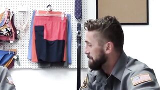 Uniform Invasion - Raw Anal Threesome