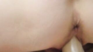 Amature Milf's Sensual Blowjob & Riding A Huge Dick For Her Husband On Their Anniversary