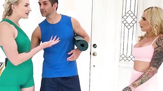 3-Way Thriller #2 - Personal Trainer Gives Sexual Fitness Lesson
