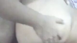 Indian Desi Chubby Teen FFM Threesome in Bedroom