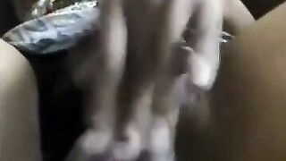 Erotic Sensuality - Black Beauty Dildoing her Big Pussy