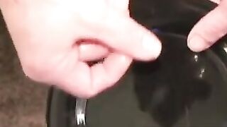 Solo Masturbation Squirt Showcase by Hot Amateur with Inked Body