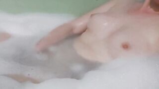 Teenage Cutie's Private Bathtub Masturbation Session