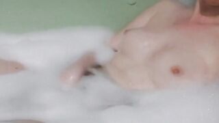 Teenage Cutie's Private Bathtub Masturbation Session