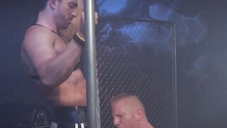 JohnnyV Sucks Off Older Man - Fence Jumping For A Good Fuck