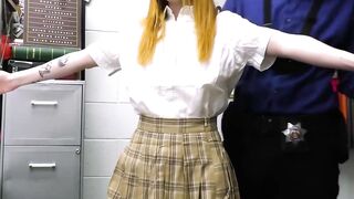 Officer Rion Kings's Steamy Punishment For Shoplifter Madi Collin