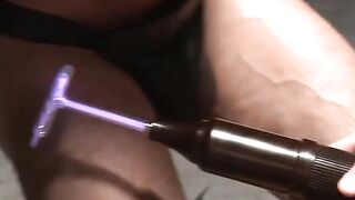 Electrifying Domination - Ink-covered Slave Endures Painful Shock Therapy
