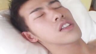 Asian Twinks Double Penetration Adventure" or "Twinkle Boys' Anal Threesome Frenzy