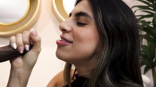 Nanny's Secret - Stepmom & Stepdaughter Share A Huge Facial