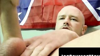 Black Dude Gives Thick Dick to Older Guy in Interracial Sex