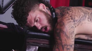 Tatted Hunk Worships Dominatrix Ts Roxy Moth - BDSM Roleplay Scene