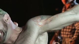 Bondaged BDSM Threesome with extreme memory - Tyger Blonde & Tobey Maguire