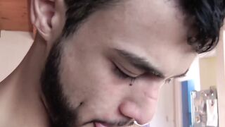Raw & Bare Back Action: Two Hot Latin Jock Studs Fuck Hard