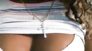Erotic Teasing - Black Beauty Strips Down For You Live On Cam