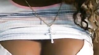 Erotic Teasing - Black Beauty Strips Down For You Live On Cam