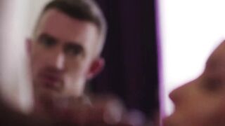 Redheaded She-MALE Sensual Anal Sex with Big Dick Stud - POV