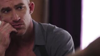 Redheaded She-MALE Sensual Anal Sex with Big Dick Stud - POV