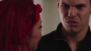 Redheaded She-MALE Sensual Anal Sex with Big Dick Stud - POV