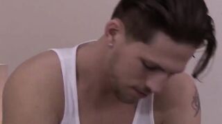 Billy-Santora's Anal Adventure with Huge Dick Romantic Threesome