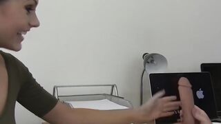 Teen MILF Examiner - Older Woman Fucks barely legal Man With Toys And Blowjob