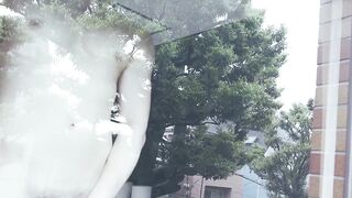 Risk-Taking Pervert - Window Jerk Off Compilation