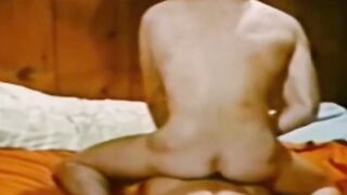 Vintage Gold - Old School Couple Fucked Hard With A Big Dick