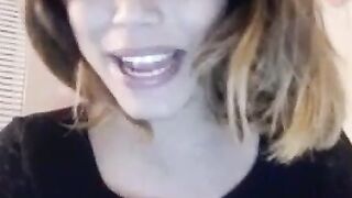 BBW Chubby Girl's Masturbation Session on Cam