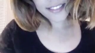 BBW Chubby Girl's Masturbation Session on Cam