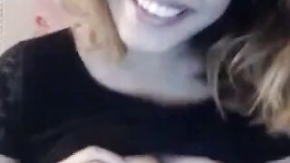 BBW Chubby Girl's Masturbation Session on Cam