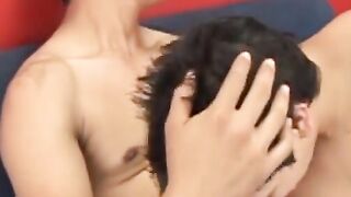 Hungry For A Good Fuck - Older Guy Fucks barely legal Twink With Ropes Of Hot Semen