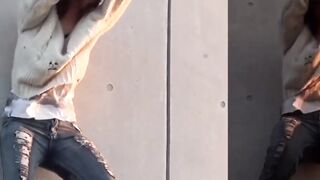 Asian Babe's Piss Play - Fetish Exploration with Close-ups