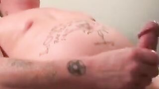 Tatted Up Hunk's Muscular Body & Big Dick Fucked Raw by Hot Stud in Hardcore Action