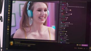 Live Stream Surprise! Roommate's Dick Sucks My Face - MissSnowCam