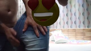 My brother-inside-law give me a quickie on the doorstep before I go to work and my hubby almost discovered us