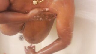 Soaping Up The Tatas