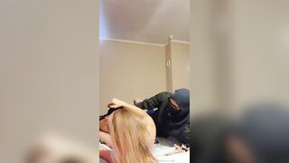 Blonde hoe gets used