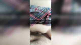 Sorry man, I’m cumming in your GF’s vagina now - Milky Mari