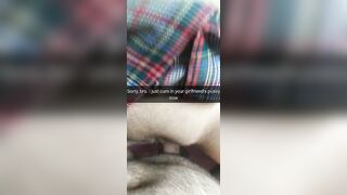 Sorry man, I’m cumming in your GF’s vagina now - Milky Mari
