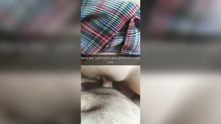 Sorry man, I’m cumming in your GF’s vagina now - Milky Mari