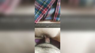 Sorry man, I’m cumming in your GF’s vagina now - Milky Mari