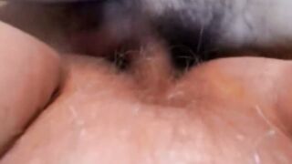 Unshaved Twat Close-Up Banged! – Nuts Deep Orgasm