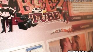 Very older girlfriends mother gets pounded on the table