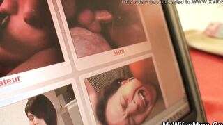 Very older girlfriends mother gets pounded on the table