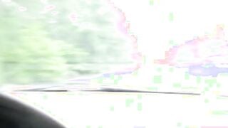 Made Him Cum Quickly With a Hand Job While Driving